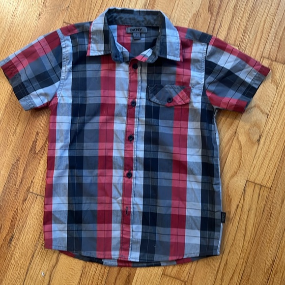 DKNY Kids 2-piece button shirt jeans set size 6 kids - Picture 2 of 6